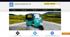 Desktop Screenshot of gauriauto.com